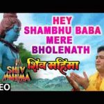हे शम्भू बाबा मेरे भोले नाथ तीनो लोक में तू ही तू भजन लिरिक्स
