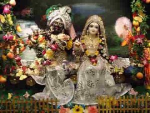फूलों में सज रहे हैं श्री वृन्दावन बिहारी भजन लिरिक्स
