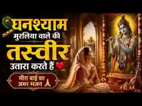 घनश्याम मुरलिया वाले की तस्वीर उतारा करते है भजन लिरिक्स