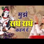 मुझे राधे राधे कहने दे ओ पापी मन रुक जा जरा भजन लिरिक्स
