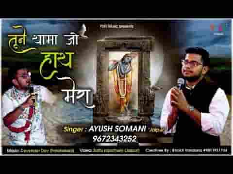 तूने थामा जो हाथ मेरा कारवा मेरा चलने लगा भजन लिरिक्स