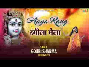 आया रंग रंगीला मेला भक्तो का त्यौहार है लिरिक्स