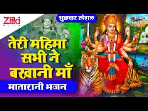 तेरी महिमा सभी ने बखानी दया हमपे करो अम्बे रानी