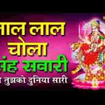 लाल लाल चोला सिंह सवारी तुझको माँ पूजे दुनिया सारी लिरिक्स