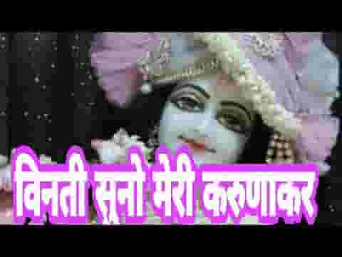 विनती सुनो मेरी करुणाकर हे श्याम सुंदर हे मुरलीधर