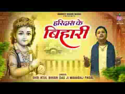 हरिदास के बिहारी मुझको गले लगालो लिरिक्स