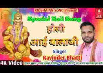 या होली आई बालाजी तेरे भगतो में मस्ती छाई हो