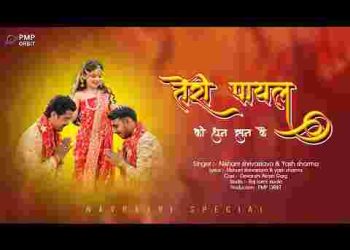 तेरी पायल की धुन सुनके माँ तेरे दर पे आया हूँ