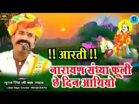 नारायण संध्या फूली छे दिन आथियो आरती लिरिक्स